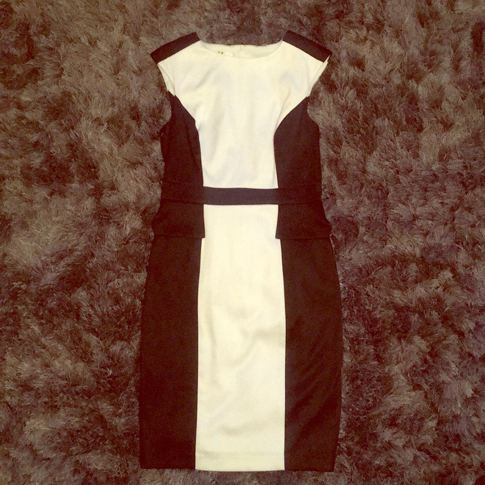Black & White Formal Dress